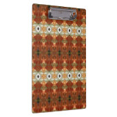 Porte-bloc Green & Amber Ikat 11 (Swatch)