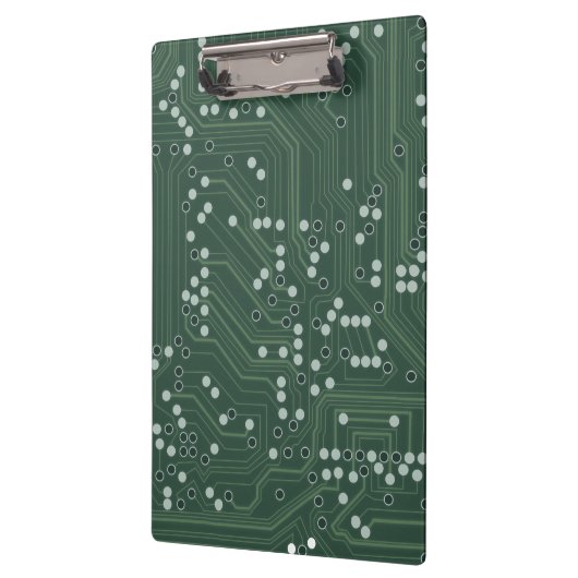 Porte-bloc Green Circuit Board Arrière - plan Art Motif (Gauche)