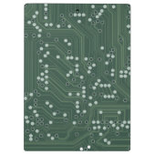Porte-bloc Green Circuit Board Arrière - plan Art Motif (Dos)
