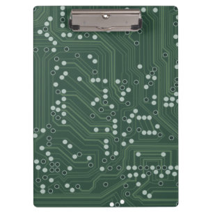 Porte-bloc Green Circuit Board Arrière - plan Art Motif