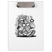 Porte-bloc Grenade brain (Devant)