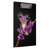 Porte-bloc Grenouille d'arbre pourpre mignonne avec des (Swatch)