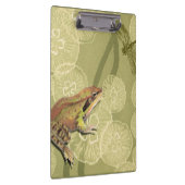 Porte-bloc Grenouille et libellule sur nénuphars (Swatch)