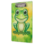 Porte-bloc Grenouille mignonne verte (Gauche)