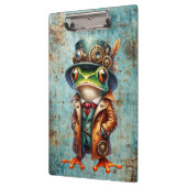 Porte-bloc Grenouille Steampunk (Gauche)