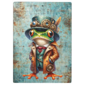 Porte-bloc Grenouille Steampunk (Dos)