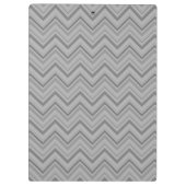 Porte-bloc Grey stripes zigzag (Dos)