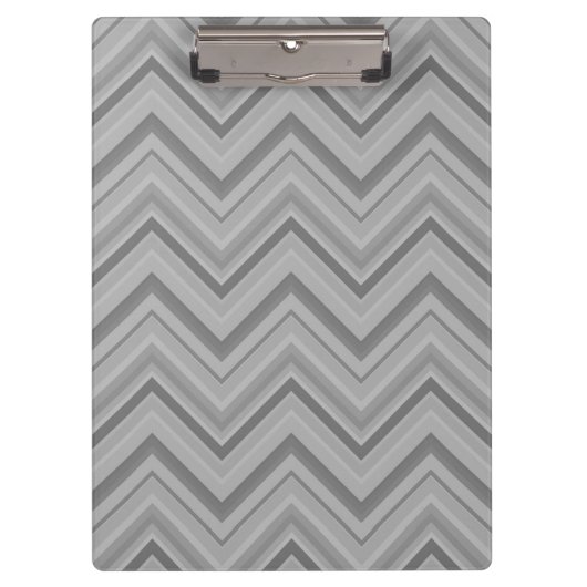 Porte-bloc Grey stripes zigzag (Devant)