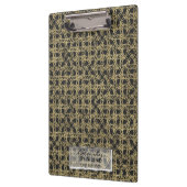 Porte-bloc Griffure dorée Glamour moderne (Gauche)