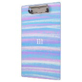 Porte-bloc Grilles Acryliques Peintes Turquoise Rose violet (Gauche)