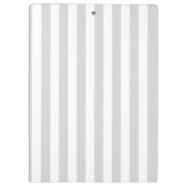 Porte-bloc Gris clair et blanc (Dos)