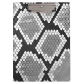 Porte-bloc Gris de serpent et gris clair (Devant)