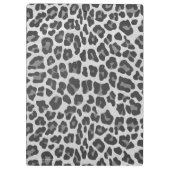 Porte-bloc Gris léopard et gris clair (Dos)