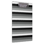Porte-bloc Gris noir blanc rayures Design (Swatch)
