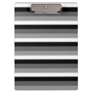 Porte-bloc Gris noir blanc rayures Design