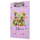 Porte-bloc Grizzly Bear Rose (Gauche)