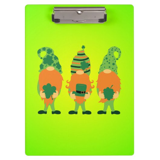 Porte-bloc Grnomes de la Saint Patrick (Devant)