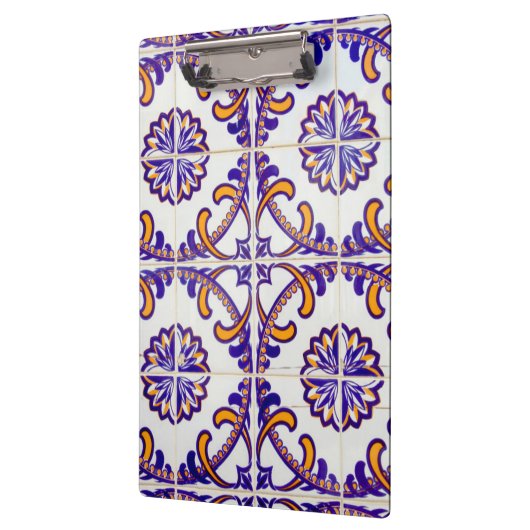 Porte-bloc Gros plan motif de carreaux, Portugal (Gauche)