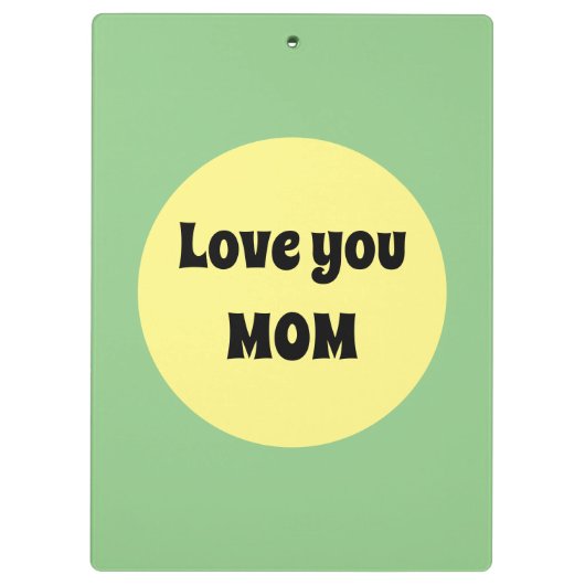 Porte-bloc Gros point jaune (Dos)