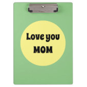 Porte-bloc Gros point jaune (Devant)