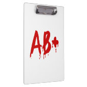 Porte-bloc Groupe sanguin AB+ Positif #Hôpital d'horreur (Swatch)