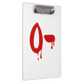 Porte-bloc Groupe Sanitaire O- Hôpital Négatif #Horror (Swatch)