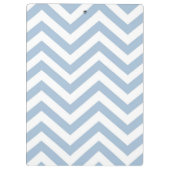 Porte-bloc Grunge bleu-clair Chevron texturisé (Dos)