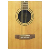 Porte-bloc Guitare acoustique (Dos)