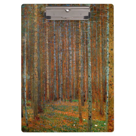 Porte-bloc Gustav Klimt - Forêt de pins de Tannenwald (Devant)