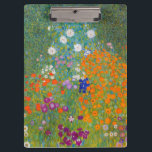 Porte-bloc Gustav Klimt - Jardin des fleurs<br><div class="desc">Jardin aux fleurs - Gustav Klimt en 1905-1907</div>