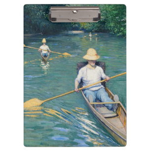 Porte-bloc Gustave Caillebotte - Skiffs on the Yerres