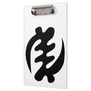 Porte-bloc Gye Nyame God is Supreme Adinkra