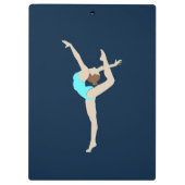 Porte-bloc Gymnaste féminine (Dos)