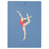 Porte-bloc Gymnaste féminine (Dos)