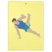 Porte-bloc Gymnaste masculin (Dos)