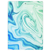 Porte-bloc Gymnastique bleu / Porte - bloc vert (Dos)