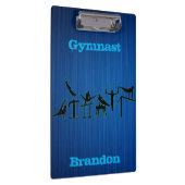 Porte-bloc Gymnastique Garçons Bleu Personnalisé (Swatch)