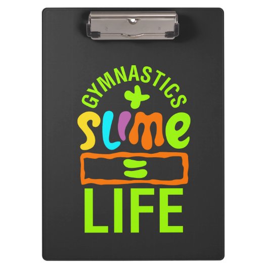 Porte-bloc Gymnastique & Slime (Devant)