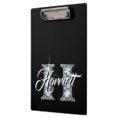Porte-bloc H Faux Diamond Monogramme (Gauche)