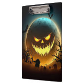 Porte-bloc Halloween/citrouille/Lune/chute (Gauche)