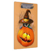 Porte-bloc Halloween Cute Kitty Witch et ami Citrouille (Swatch)