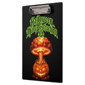 Porte-bloc Halloween de destruction massive Jack-o'-lanterne (Gauche)