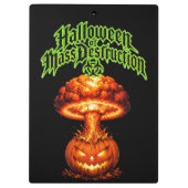Porte-bloc Halloween de destruction massive Jack-o'-lanterne (Dos)