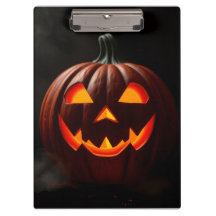 Porte-bloc Halloween gothique de luxe Jack-O-Lante