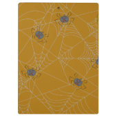 Porte-bloc Halloween spiders web and pumpkins (Dos)