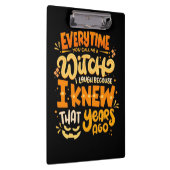 Porte-bloc Halloween Tu M'Appelles Une Sorcière (Swatch)
