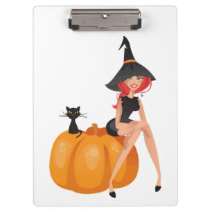PORTE-BLOC HALLOWEEN WITCH
