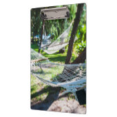 Porte-bloc Hamac sur la plage, Fidji (Gauche)