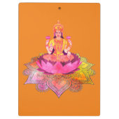 Porte-bloc Happy Diwali - Deepalavi Lakshmi Goddess 4 (Dos)
