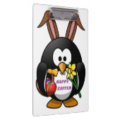 PORTE-BLOC "HAPPY EASTER" PENGUIN BUNNY (Swatch)
